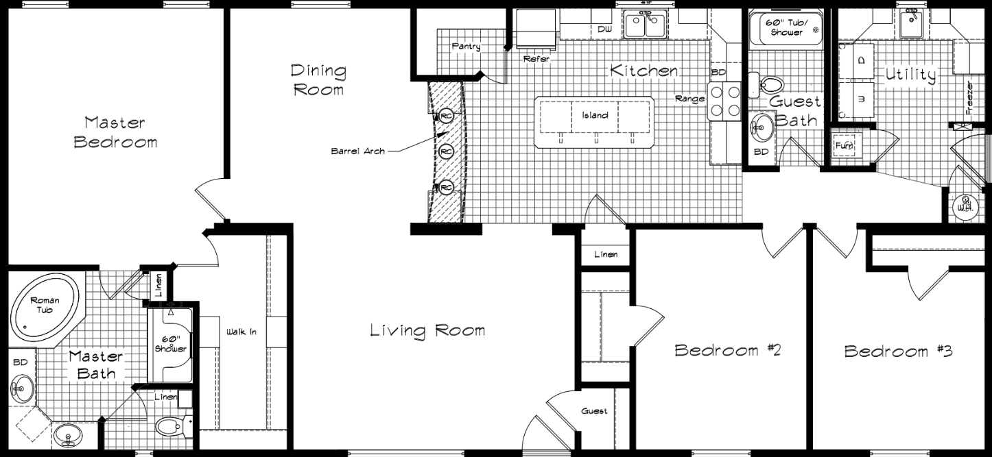 Cedar canyon 2034 floor plan home features