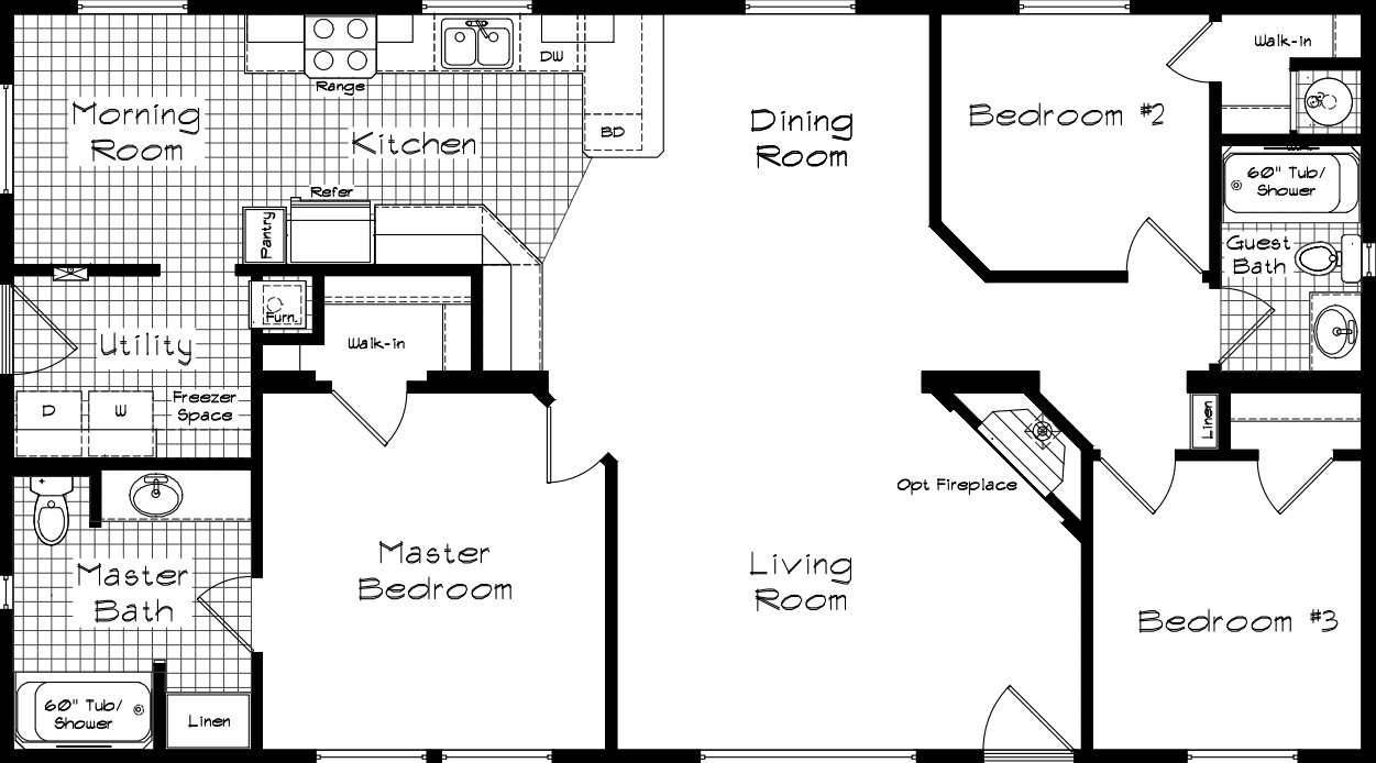 Cedar canyon 2004 floor plan home features