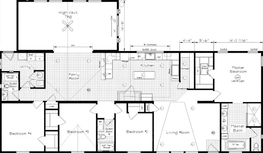 Cedar canyon 2042 with tag floor plan home features